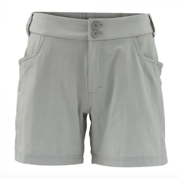 SIMMS Mataura Nylon Stretch Athletic Performance Fishing Shorts Women's Small - Picture 1 of 11